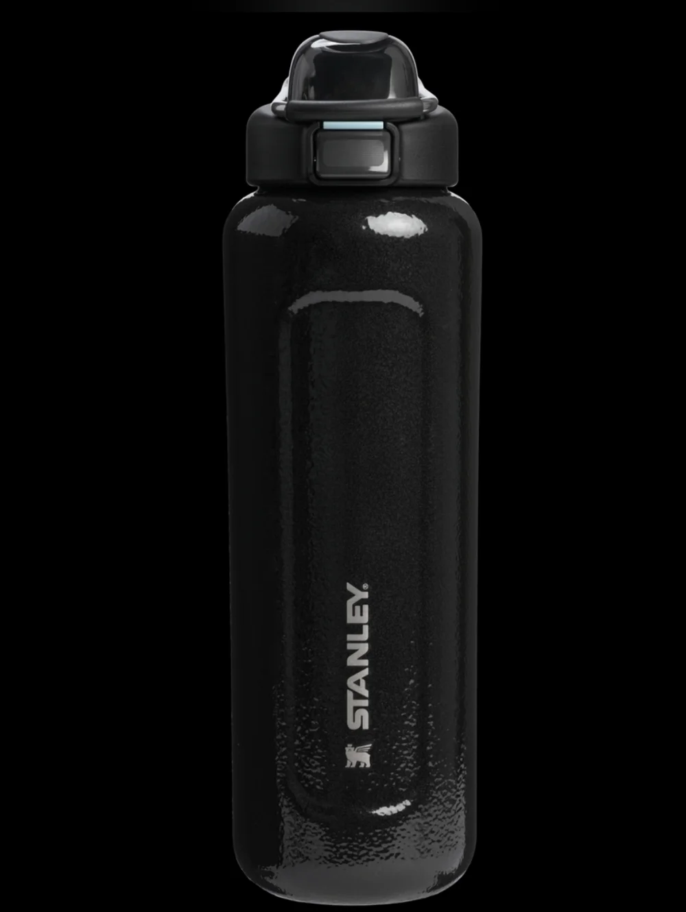 Stanley Well Spring Bottle 32 oz in Hammertone Black - Excellent Used Condition! - Picture 1 of 9